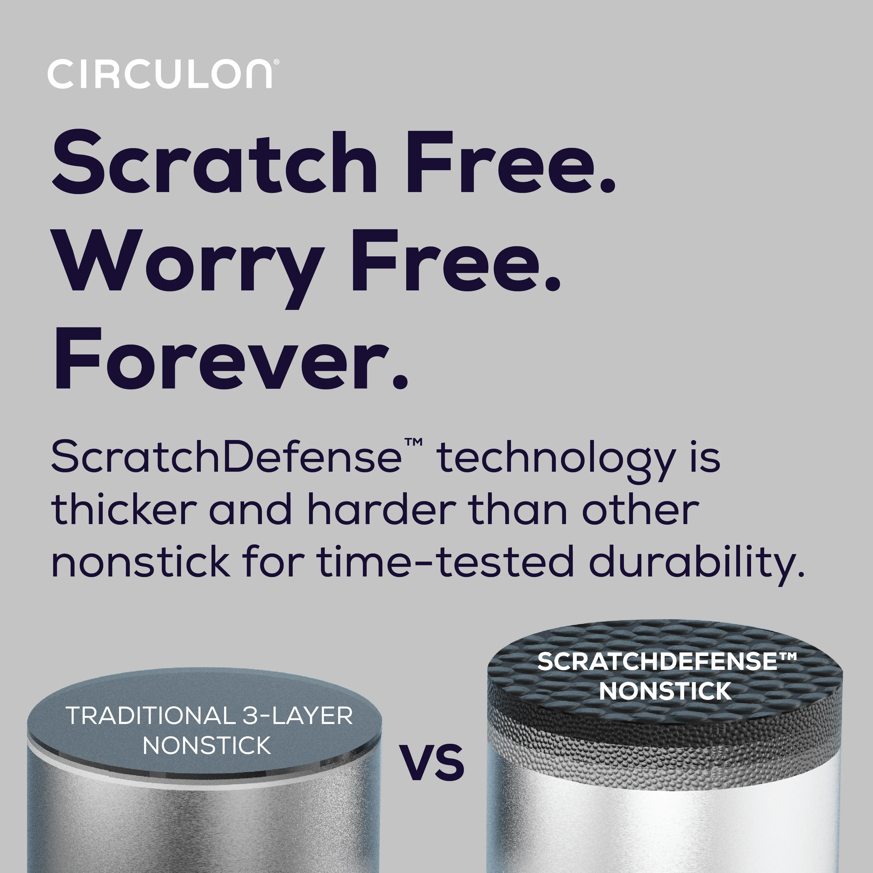12-Piece ScratchDefense™ Nonstick Cookware Set - Image 3