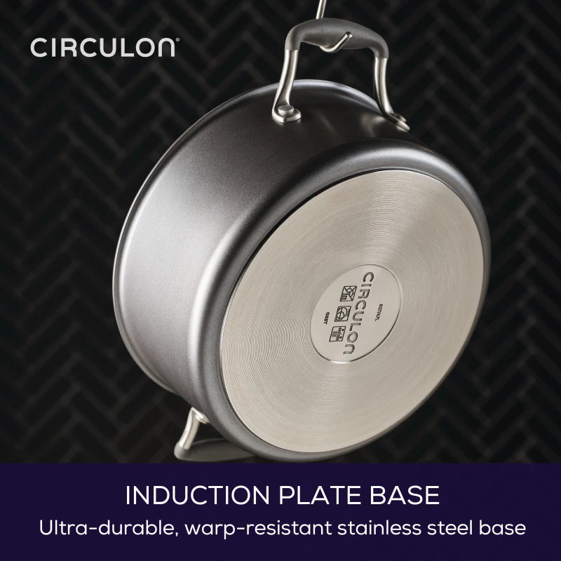 5-Quart ScratchDefense Nonstick Dutch Oven with Lid - Image 7