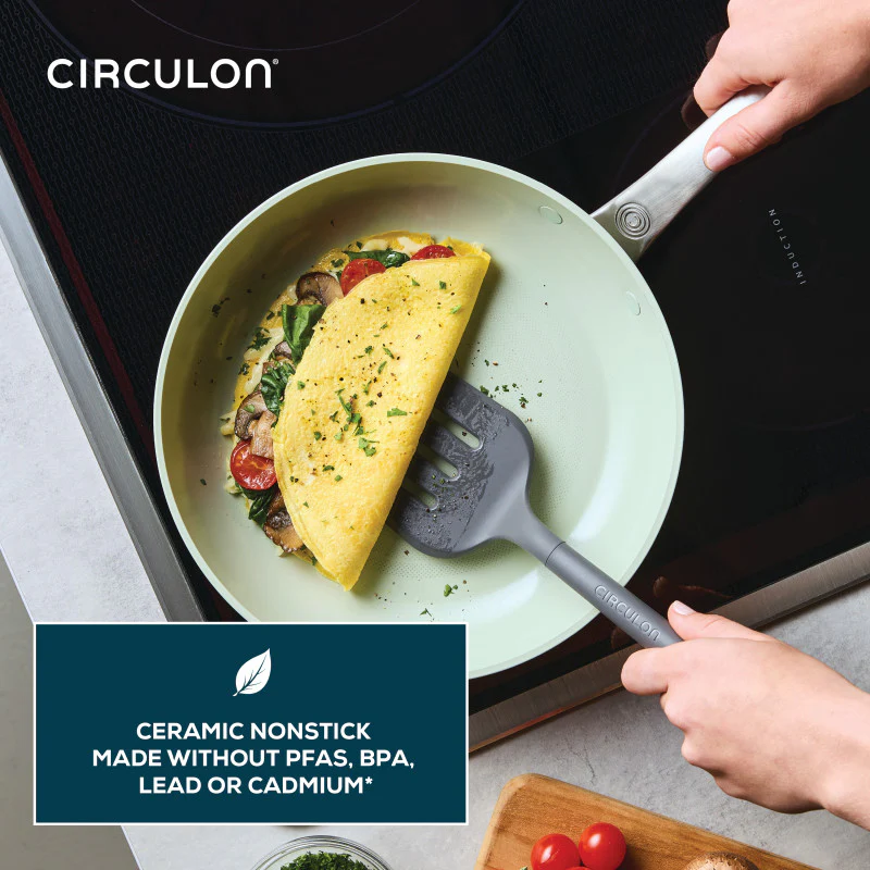 Ceramic Nonstick 2-Piece Skillet Set - Image 6
